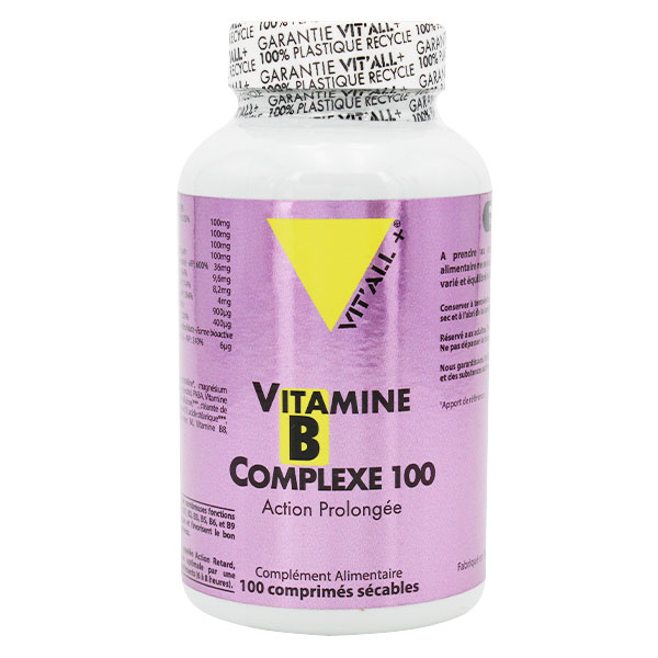 Vitamine B Complexe 100 100 comprimés sécables