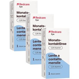 Redcare Eye Lentille de contact mensuelle -2.25 dioptries