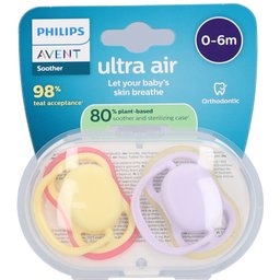 Ultra Air Sucette +0m Air pistache/lila
