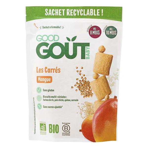 Biscuits Carrés Mangue +8m Bio 50g