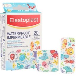 Waterproof Imperméable Pansement Enfant Marine 20uts