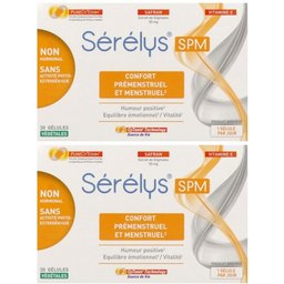 Sérélys SPM Confort, Gélule, complément alimentaire pour le confort prémenstruel et menstruel