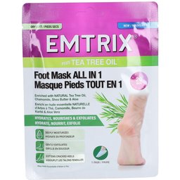 Emtrix® Masque Pieds Tout en 1