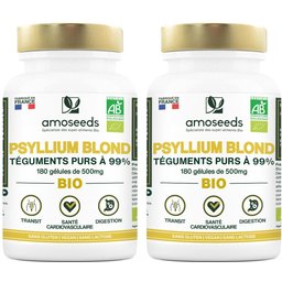 Psyllium Blond Bio, Téguments Purs À 99%