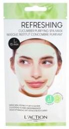Masque Tissu Purifiant Concombre-l'Action - Sachet 1 masque