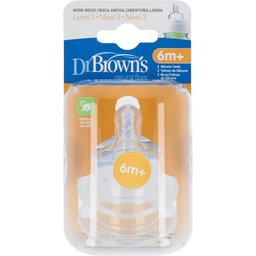Pediact Dr Brown's Tétine Col Niv3 x2
