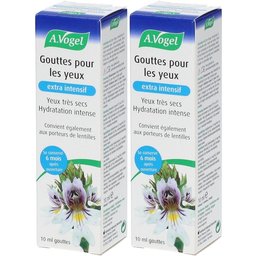 Gouttes pour les yeux - Collyre Extra intensif