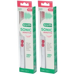 Gum® Gum® Sonic Sensitive Brosse à dents électrique à pile