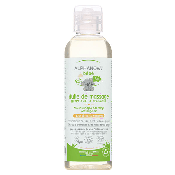 Bébé Huile de Massage Bio 100ml