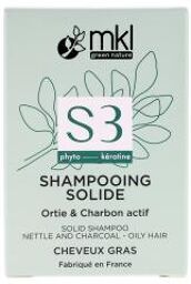Shamp Solide Cheveux Gras 65Grs – Orties et Charbon - Boîte 65 g