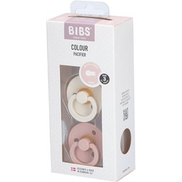 Bibs Duo de Sucettes Ivory/Blush 18mois et +