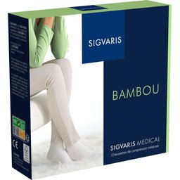 2 Bambou Chaussette Femme Ecume NM 1 Paire