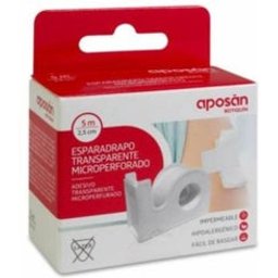 Esparadrapo Transparente Microperforado 2.5cmx5m