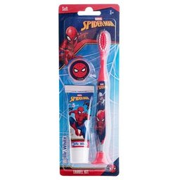 Spiderman Kit Brosse Dents + Dentifrice