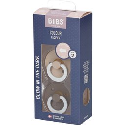 Bibs® Couleur Tétines Nuit Vanille - Châssis 6 - 18 mois Taille 2