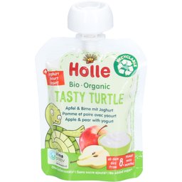 Tasty Turtle Gourde Pomme et poire avec yaourt