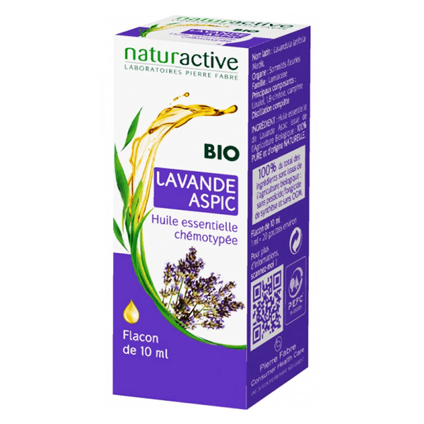 Huile Essentielle Bio Lavande Aspic 10ml
