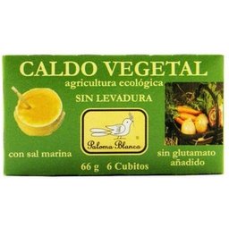 Bouillon sans levure Cubitos Ecol 66g