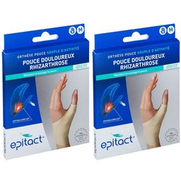 Epitact® Orthèse rhizarthrose pouce droit M