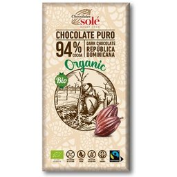 Chocolats Sole Chocolat noir 94% 100g