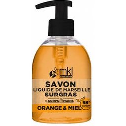 Savon De Marseille Liquide Orange Et Miel 300ml