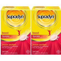 Boost Vitamines et Minéraux effet coup de fouet