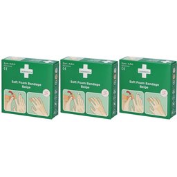 Soft Foam Bandage Beige 3 cm x 4,5 m 51011018