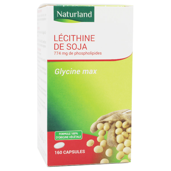 Lécithine de Soja 160 Capsules