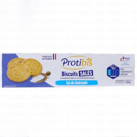 PROTIBIS Biscuits Salés Sel de Guérande