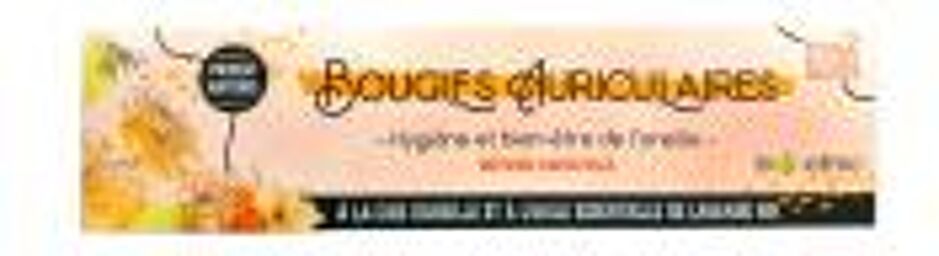 Bougies Auriculaires 2 Unités - Boîte