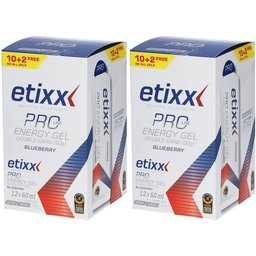 Double Carb Energy Gel PRO Line Blueberry