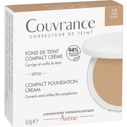 Couvrance Fond De Teint Compact Crème SPF30 1.2 Sable 8,5g