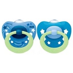 Sucette de nuit en silicone Signature 0-6M 1pc