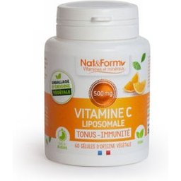 Vitamine C Liposomale Vegan 500mg 60 Gélules