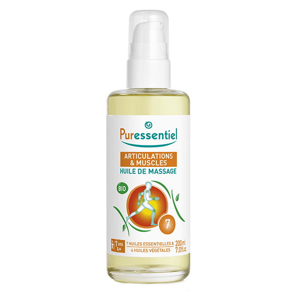 Articulations & Muscles Huile de Massage Pompe Arnica Gaulthérie Bio 200 ml