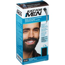 Just FOR Men® Coloration moustache & barbe Noir M55