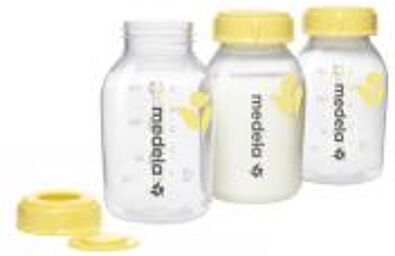 3 Biberons pour Lait Maternel 150 ml - Boîte 3 biberons