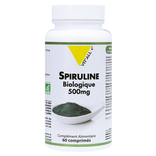 Spiruline 500mg Bio 60 comprimés