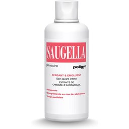 - Poligyn - Apaisant & Emollient Soin lavant intime - Femmes pendant et après la ménopause - Flacon 500 ml