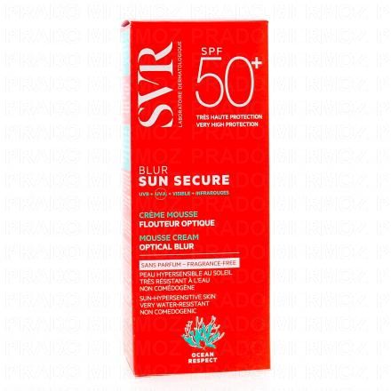 Blur Sun Secure Crème mousse SPF50+ sans parfum Tube 50ml