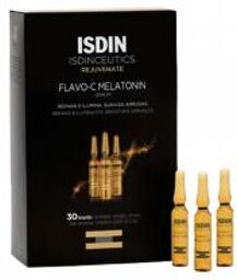 Isdinceutics Flavo-C Melatonin 30 Ampoules - Boîte 30 Ampoules de 2 ml