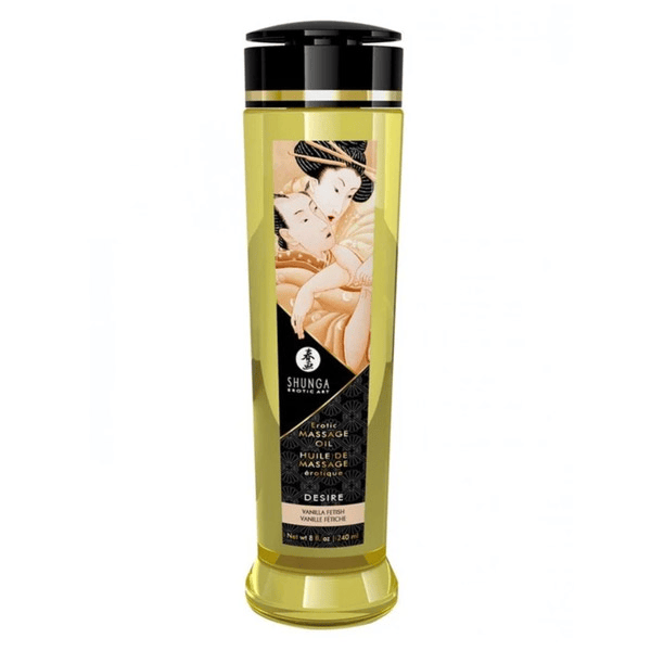 Huile de Massage Erotique Désire Vanille 250ml