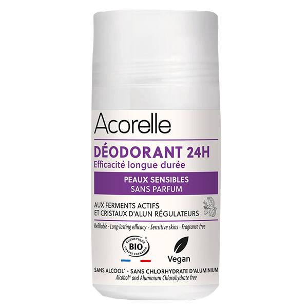 Déodorant roll-on 24h peaux sensibles 50ml