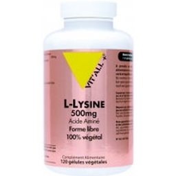 L-Lisina 500mg 120caps