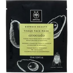 Express Masque de beauté en tissu pour le visage Avocat