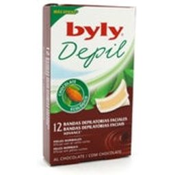 Depil Chocolate Facial Strips 12 pièces