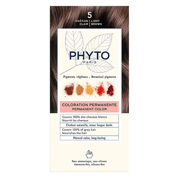 PhytoColor Coloration Permanente N°5 Châtain Clair