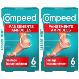 Compeed® - Assortiment Pansements Ampoules x6