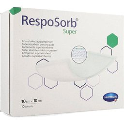 RespoSorb Super Verband 10x10cm 6850204