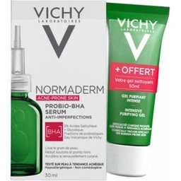 Normaderm Sérum Probio-BHA 30ml + Gel Purifiant Intense 50ml